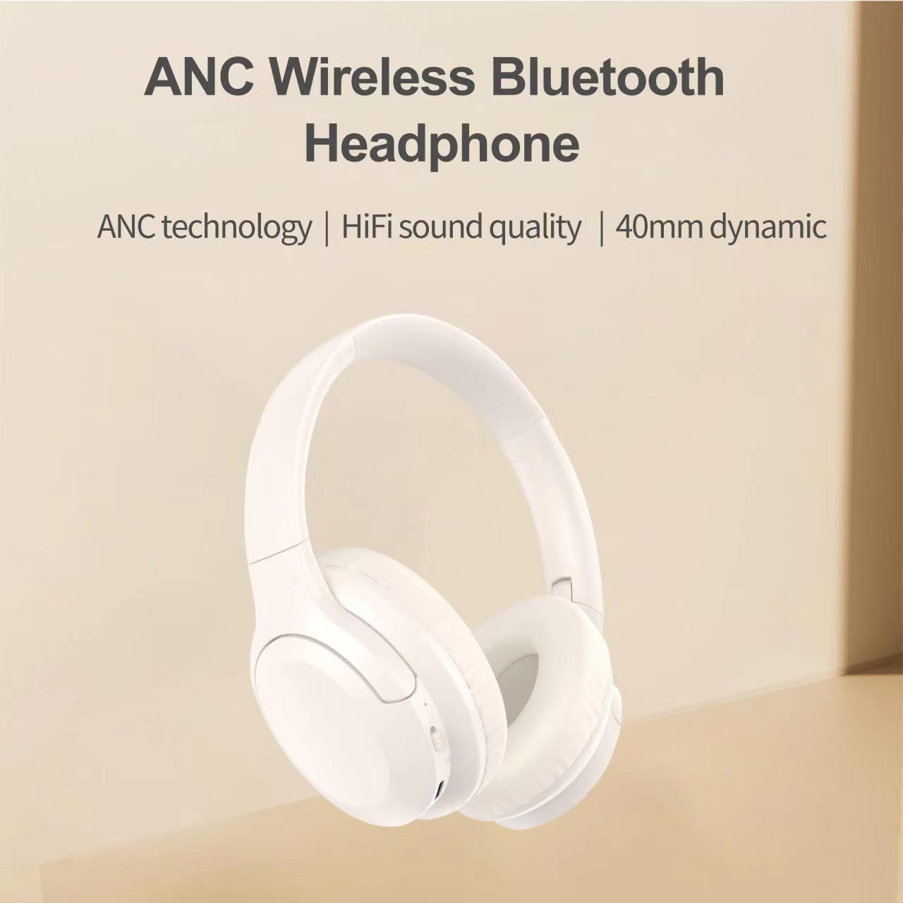 Bluetooth ANC Wireless Headset and Headset Stand Set